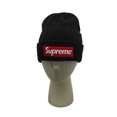 Supreme/Beanie/Cotton/BLK/Supreme X New Era - image 1