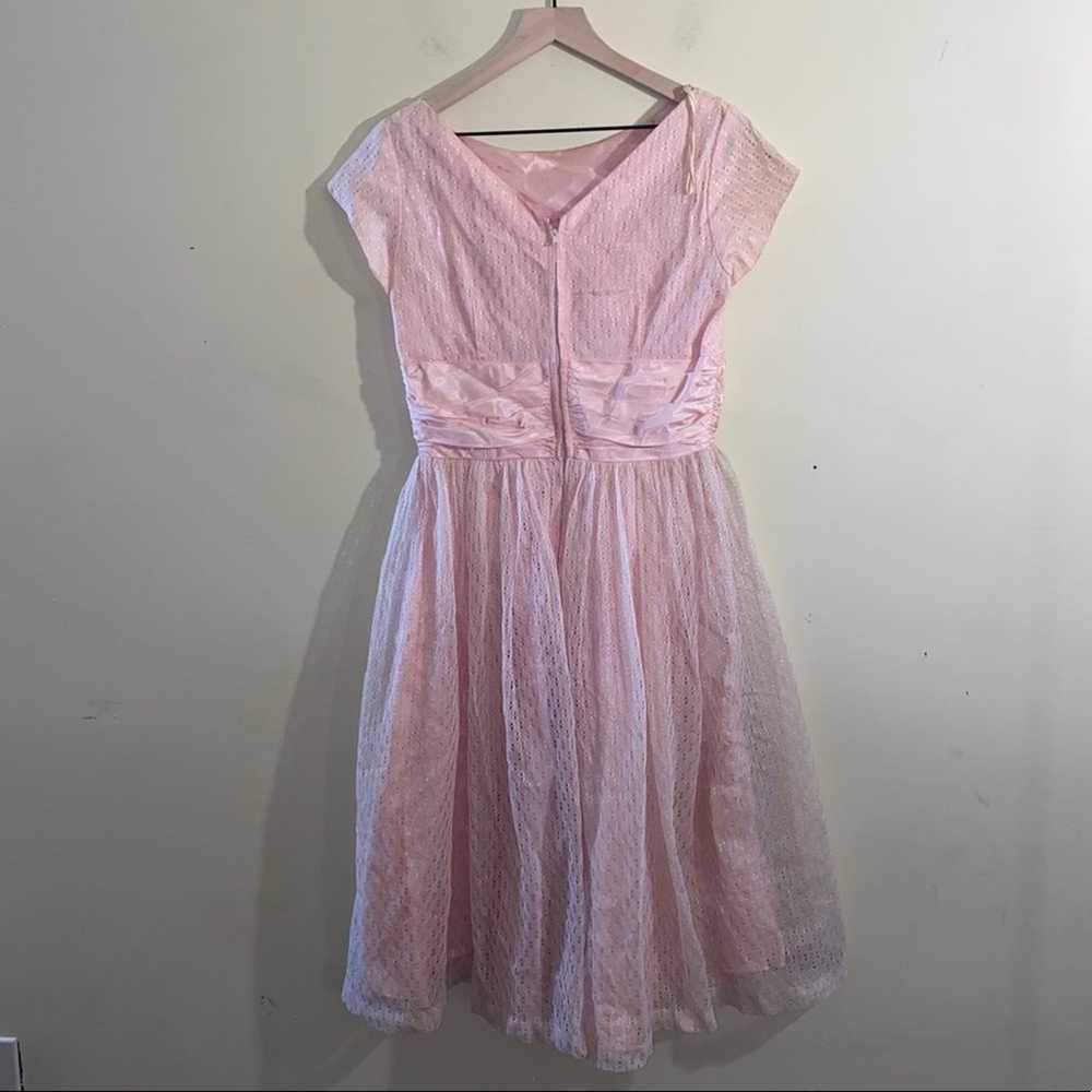 VNTG 1960’s pretty pink party dress - image 2