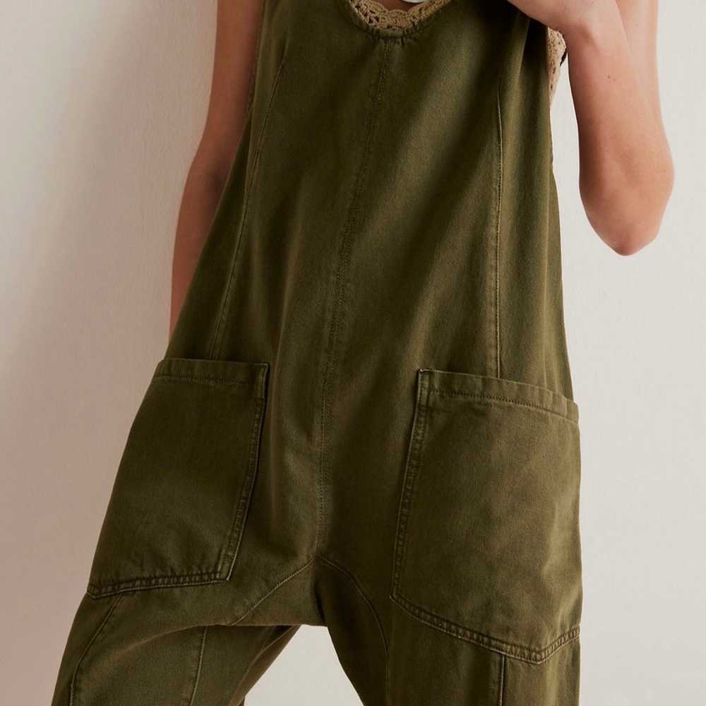 Free People We The Free High Roller Overalls - image 8