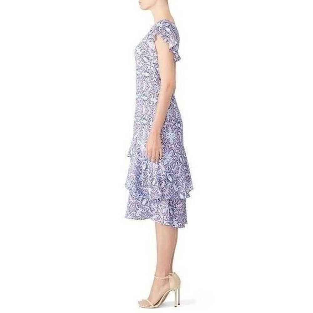 Nanette Lepore Abstract Dress in Blue 12 Womens S… - image 2