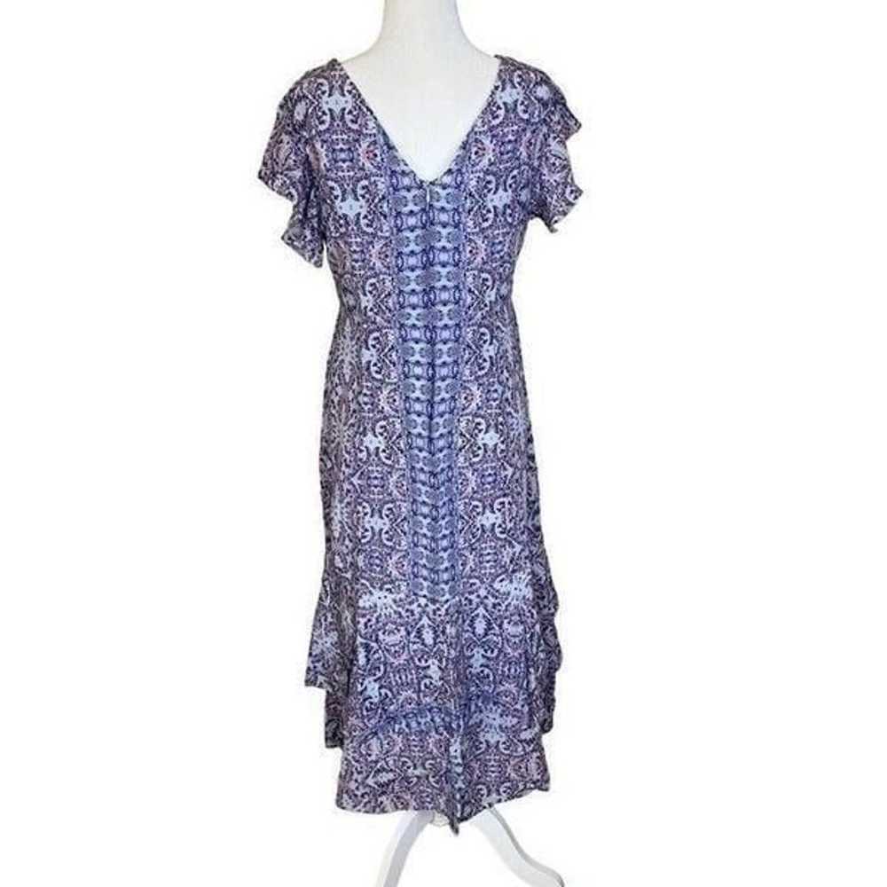 Nanette Lepore Abstract Dress in Blue 12 Womens S… - image 6