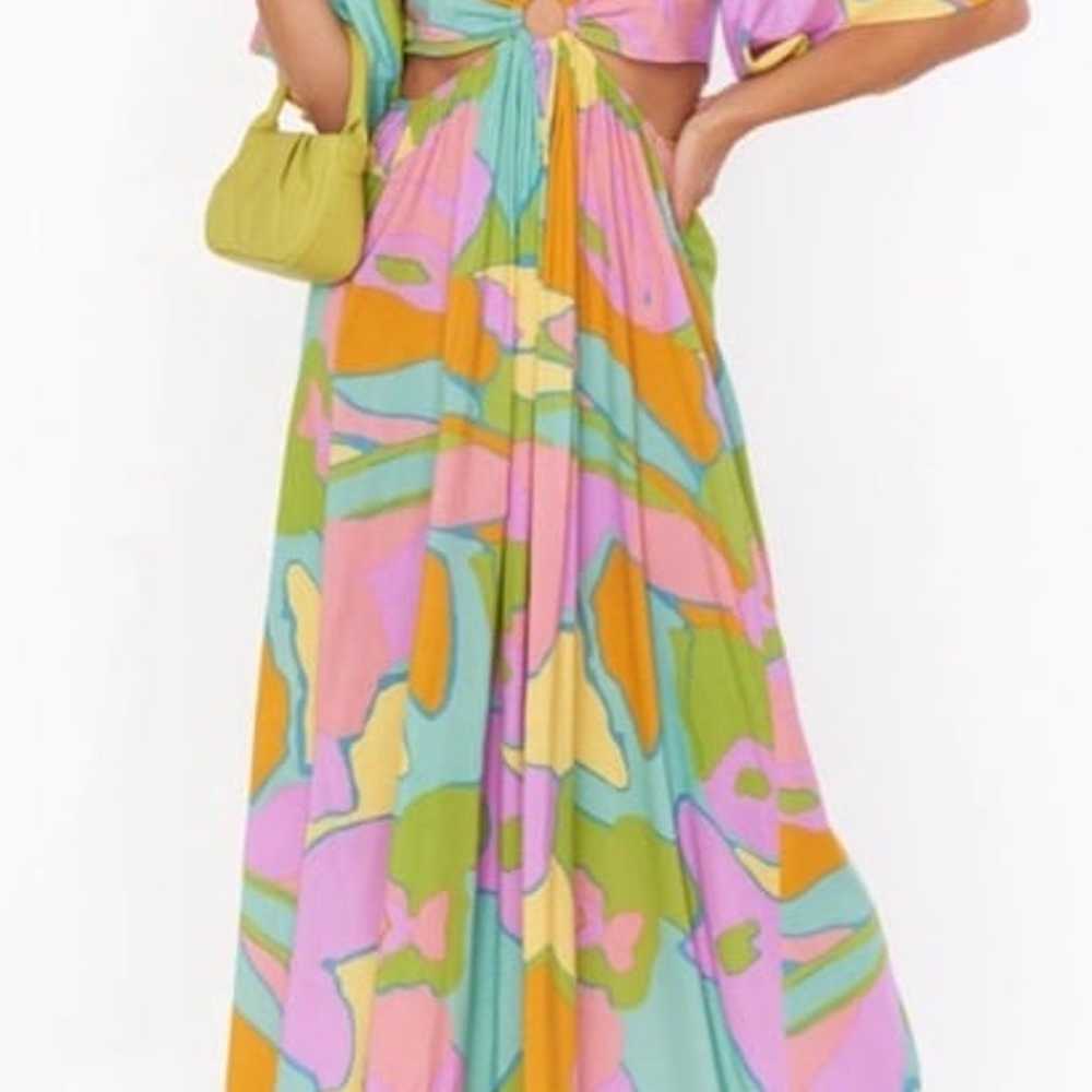 Show Me Your Mumu Dana Maxi Dress Size Small summ… - image 2