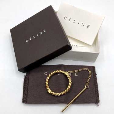 【Beautiful condition】Céline CELINE Scarf Ring Mac… - image 1