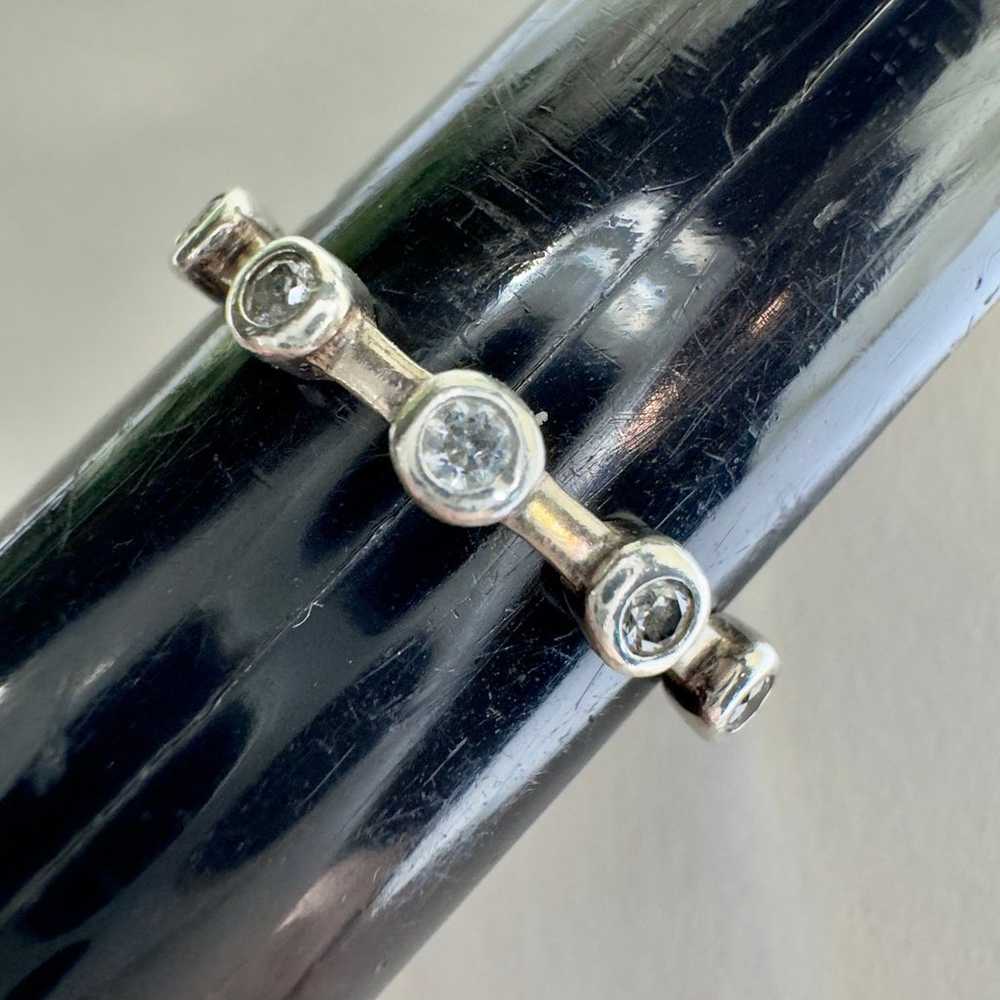 Silpada Band Ring Eternity Stone Ring Solid 925 S… - image 12