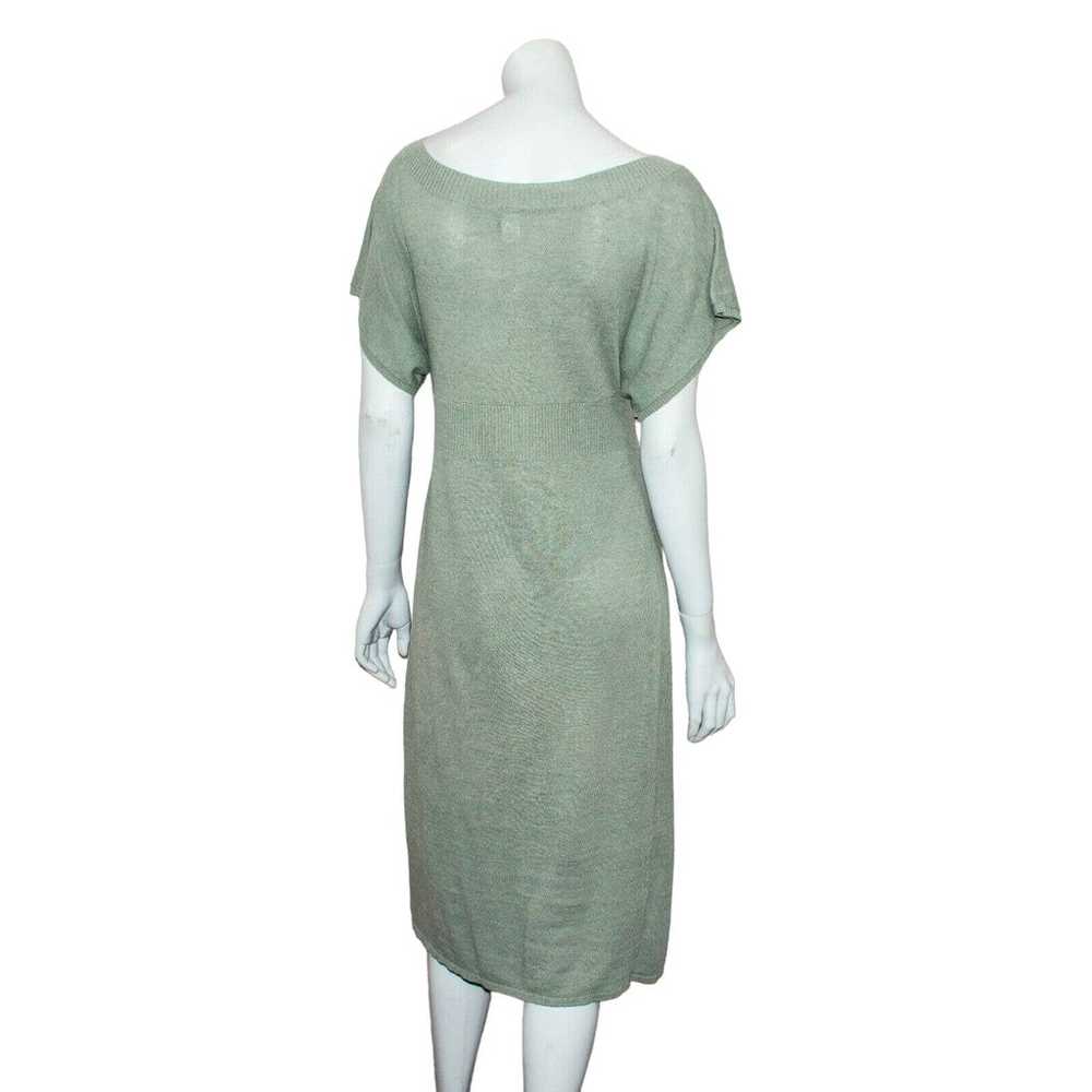 ZERO + MARIA CORNEJO Women's Knit Dress Green Lin… - image 3