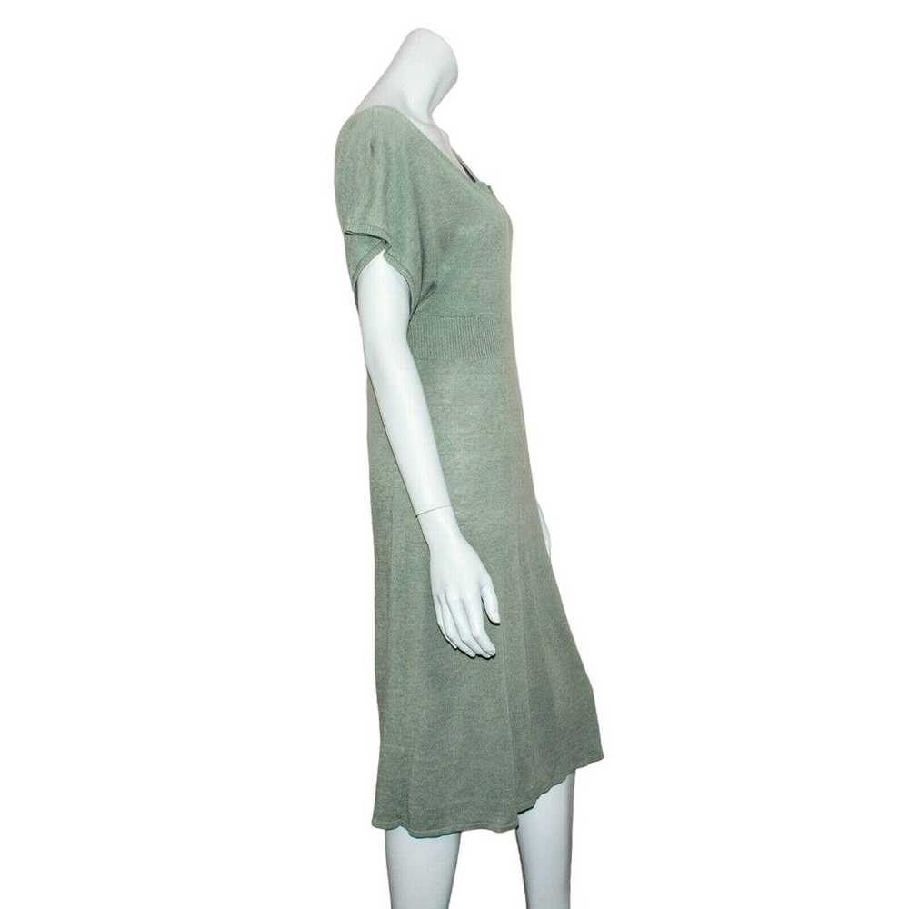 ZERO + MARIA CORNEJO Women's Knit Dress Green Lin… - image 7