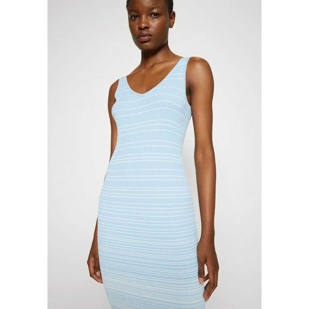 Staud Dana Striped Ribbed Knit Sleeveless V-Neck … - image 6