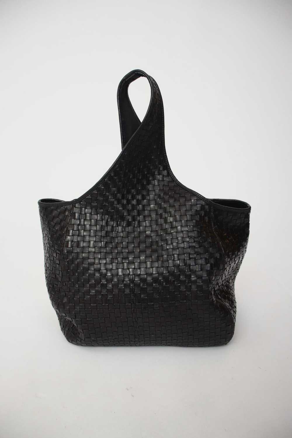 Clare V. Woven Leather Bag - image 3