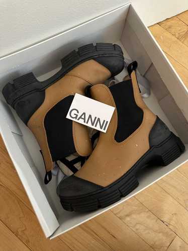 GANNI Two-Tone Rubber Chelsea Boot (39) | Used,…