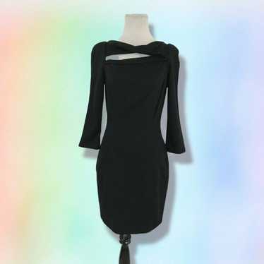 Diane Von Furstenberg dress size 8 slashed arita l