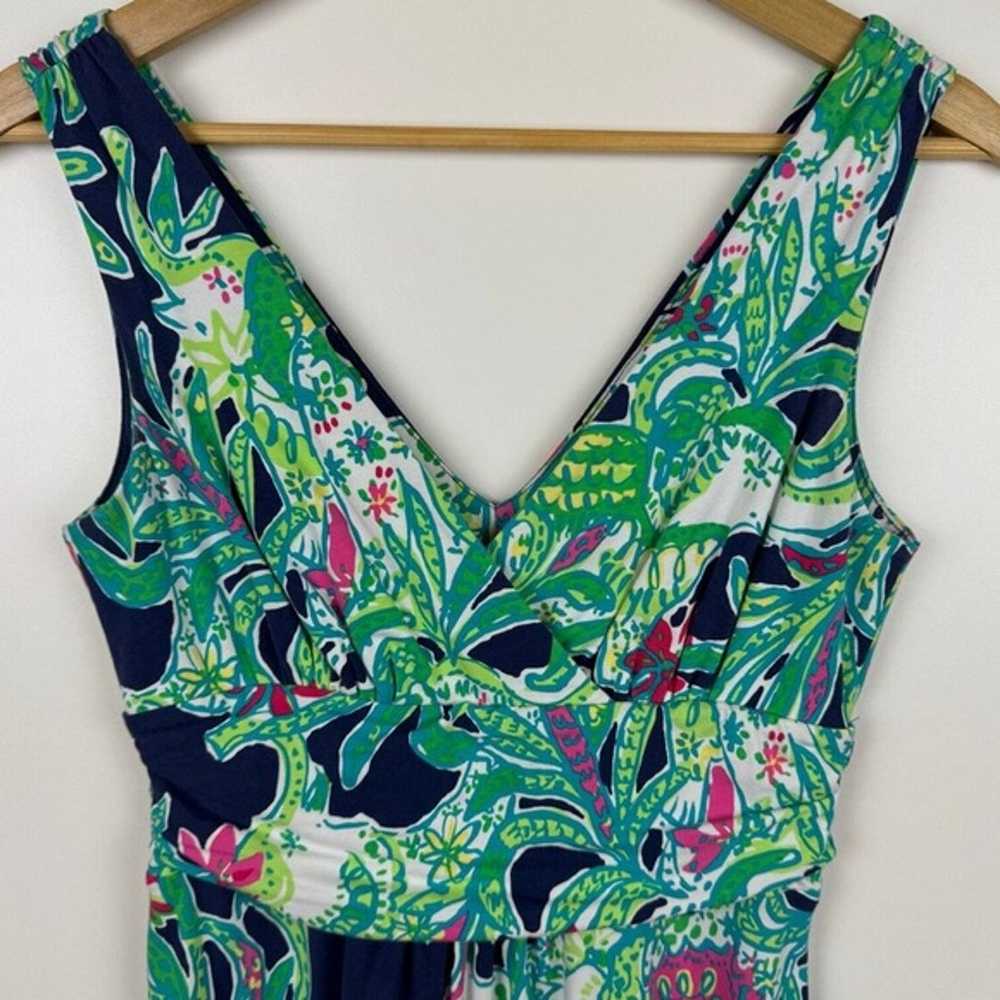 Lilly Pulitzer Adalee Floral Jersey Sleeveless Ma… - image 11