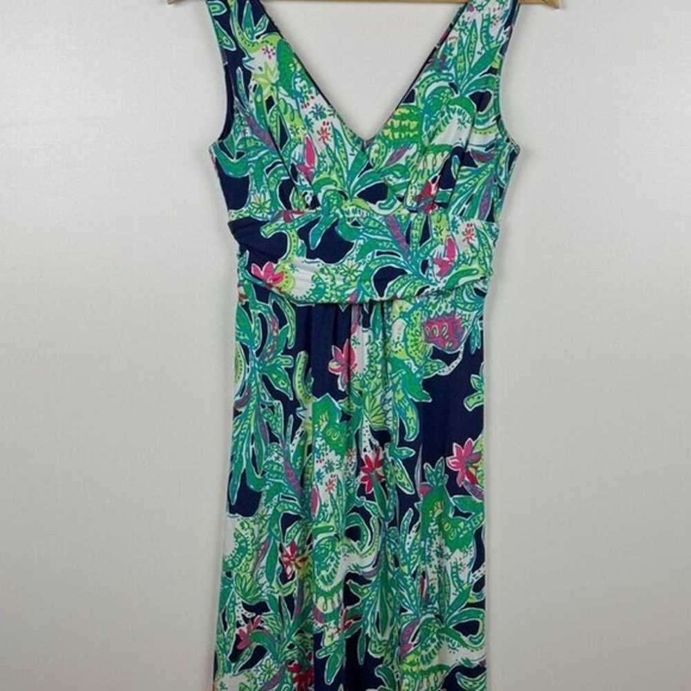 Lilly Pulitzer Adalee Floral Jersey Sleeveless Ma… - image 12