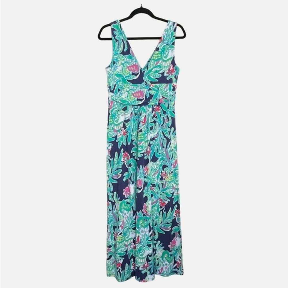 Lilly Pulitzer Adalee Floral Jersey Sleeveless Ma… - image 6