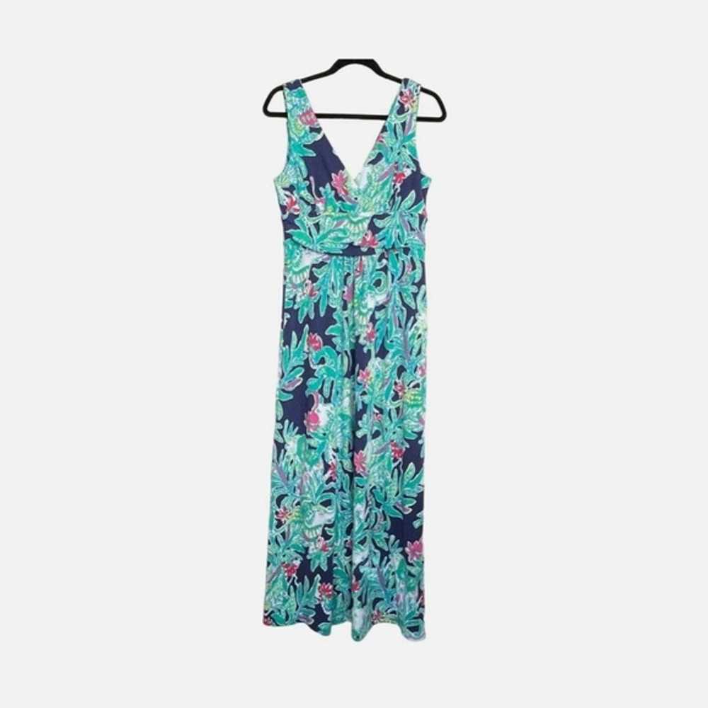 Lilly Pulitzer Adalee Floral Jersey Sleeveless Ma… - image 8