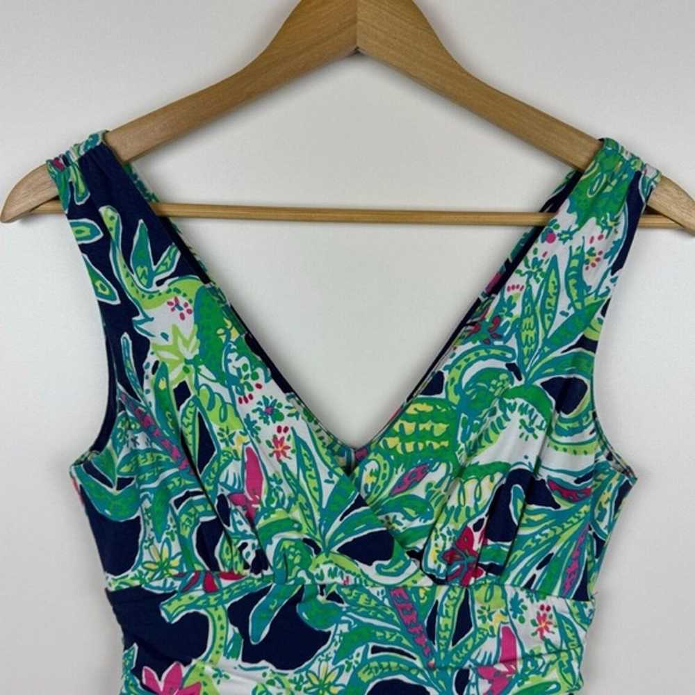 Lilly Pulitzer Adalee Floral Jersey Sleeveless Ma… - image 9