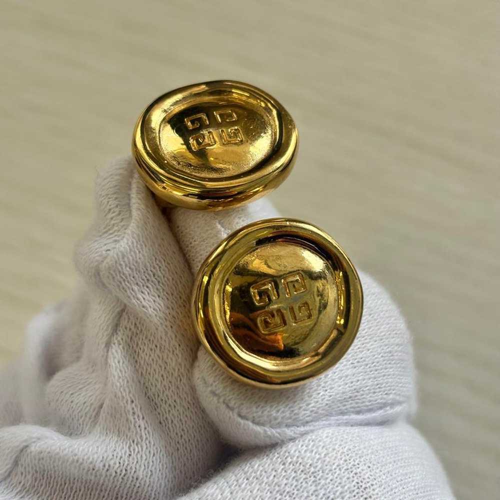 【Rare】GIVENCHY Vintage Logo Earrings - image 8