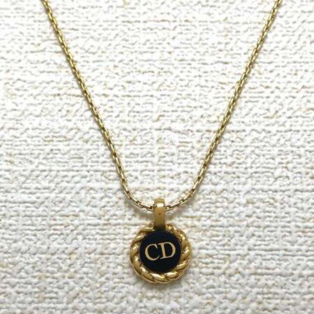 Dior Logo Gold Necklace - image 1