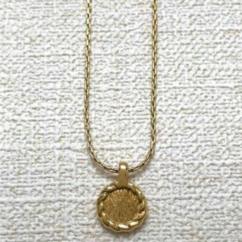 Dior Logo Gold Necklace - image 3