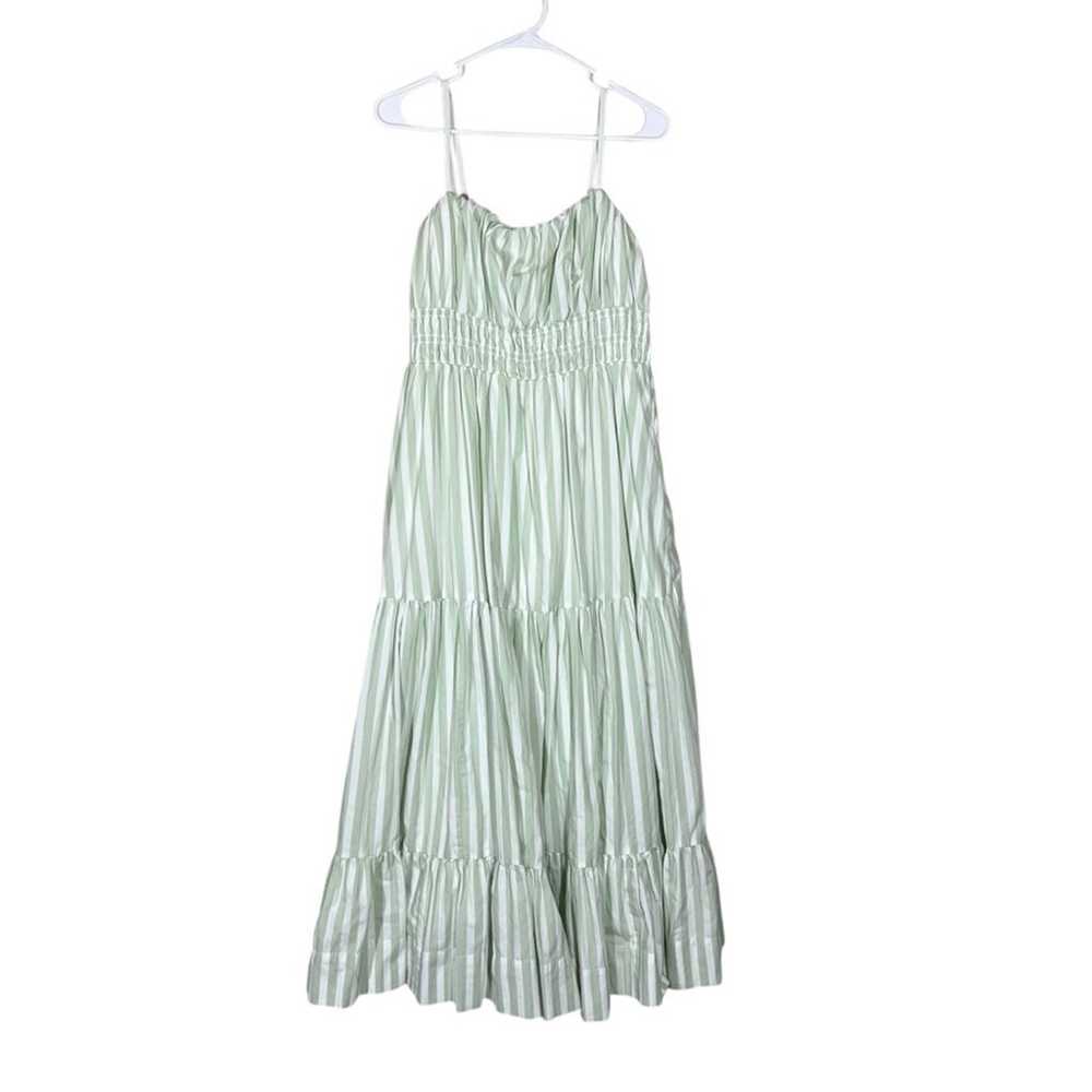 Abercrombie & Fitch Ruched Tiered Maxi Dress Size… - image 2