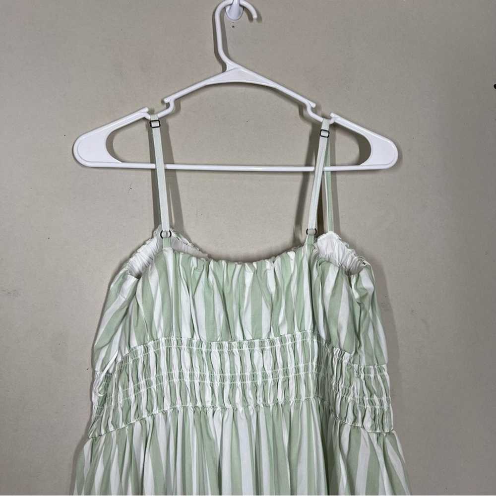 Abercrombie & Fitch Ruched Tiered Maxi Dress Size… - image 5