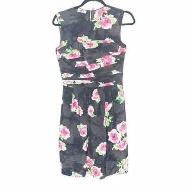 Moschino Sleeveless Dress Pink Floral - image 1