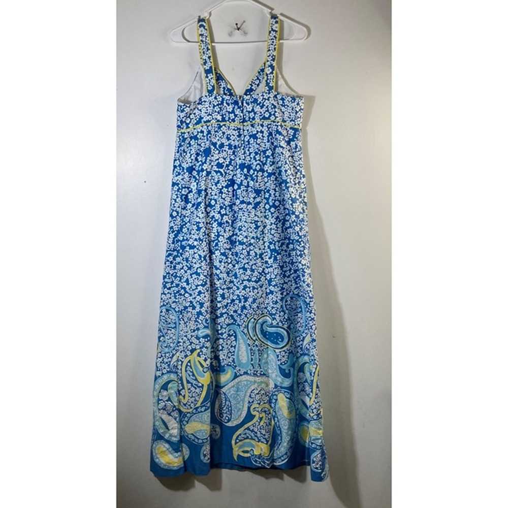 Womens Lilly Pulitzer Floral Paisley Waves Lined … - image 2