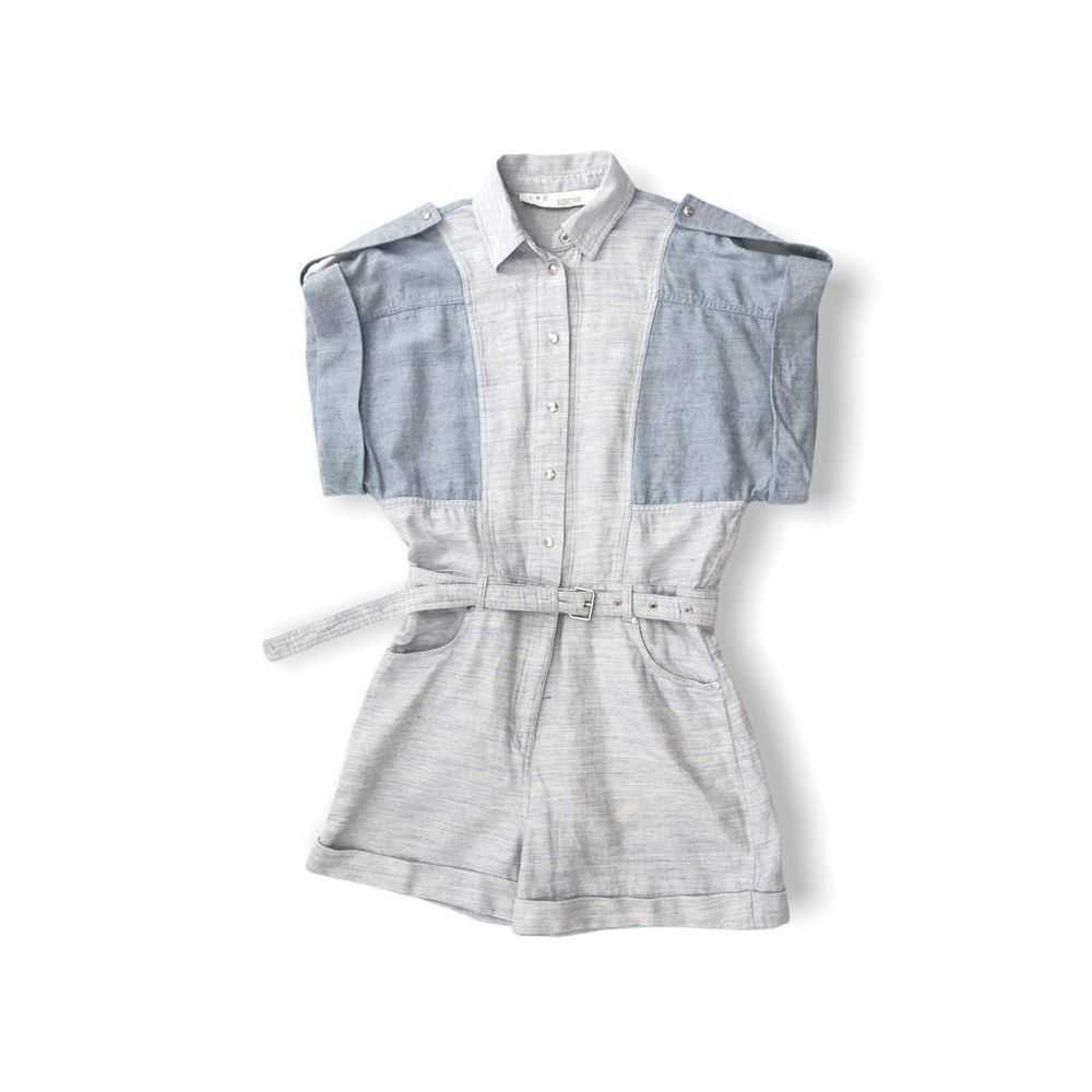 Iro IRO LANDEMON BICOLOUR DENIM JUMPSUIT XXS-XS - image 1