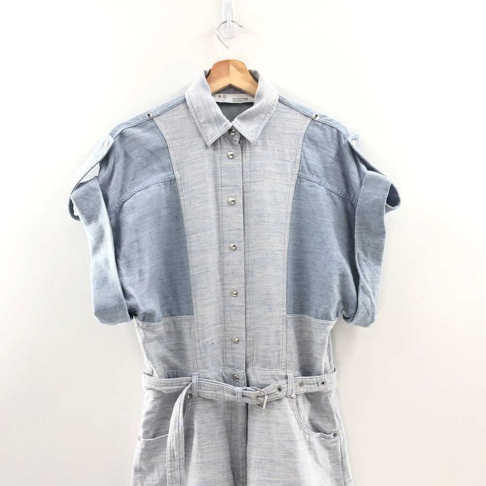 Iro IRO LANDEMON BICOLOUR DENIM JUMPSUIT XXS-XS - image 8