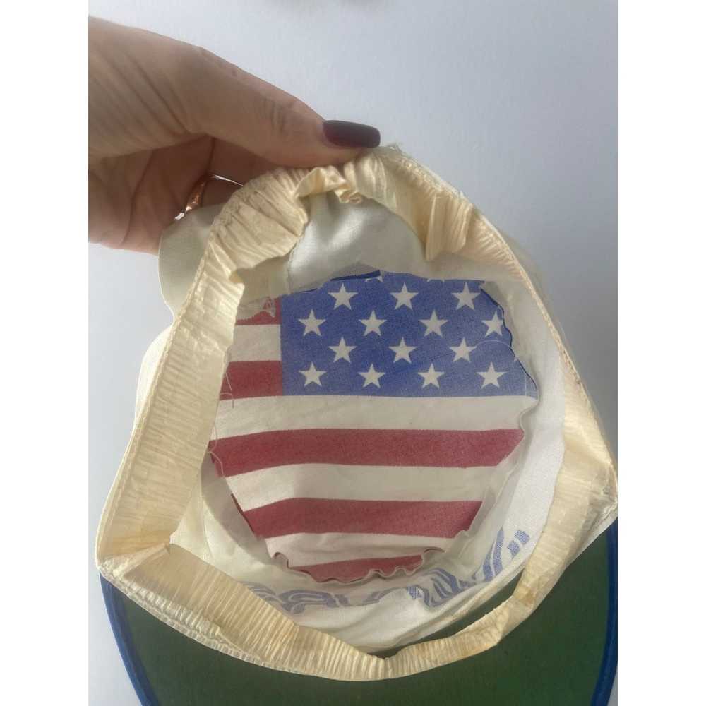 Sears Vintage Sears American Flag Painter Hat Cap - image 5