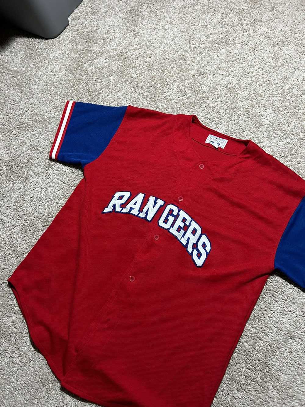 Starter Vintage 90s Starter Texas Rangers MLB Jer… - image 1