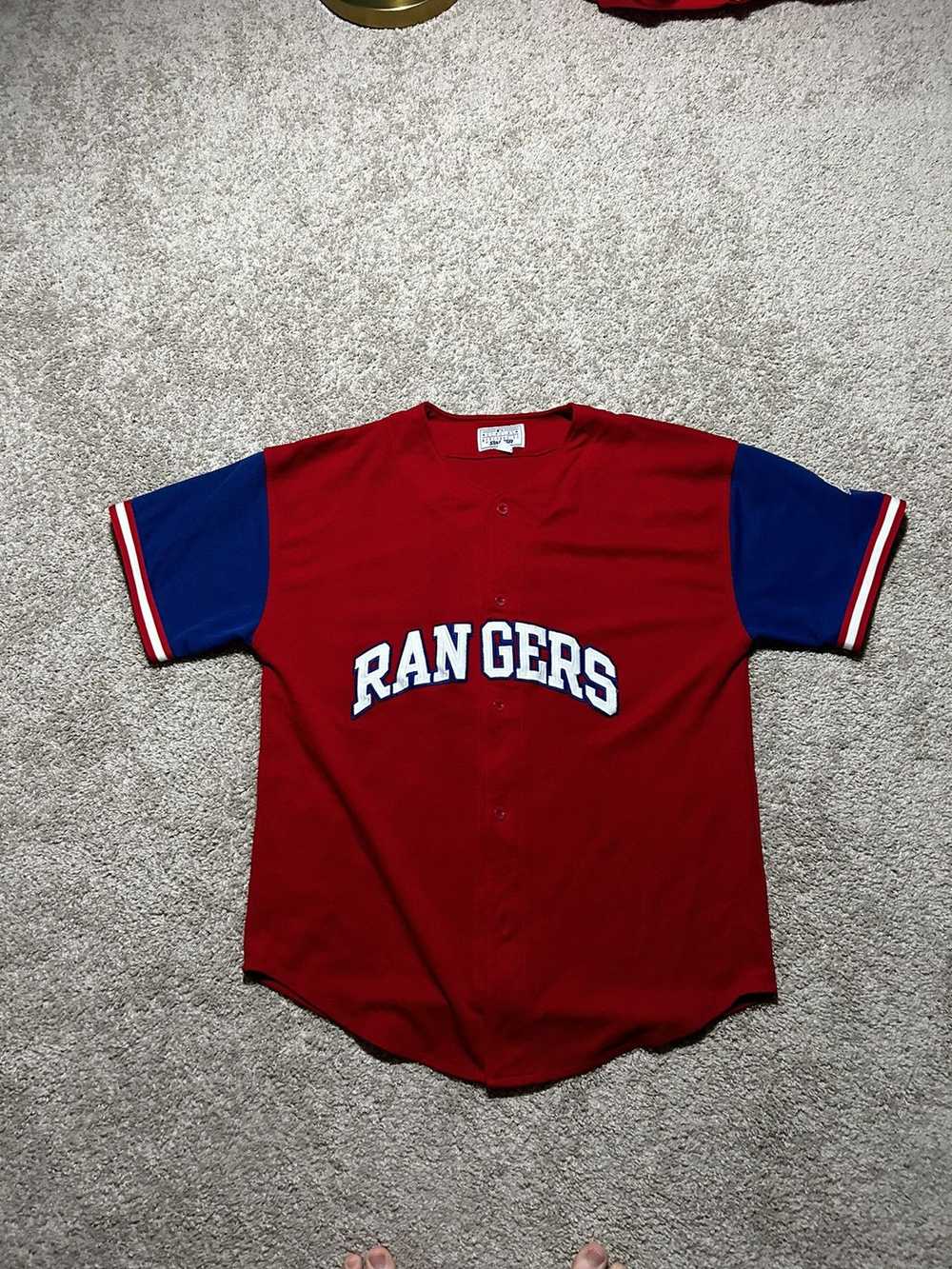 Starter Vintage 90s Starter Texas Rangers MLB Jer… - image 2