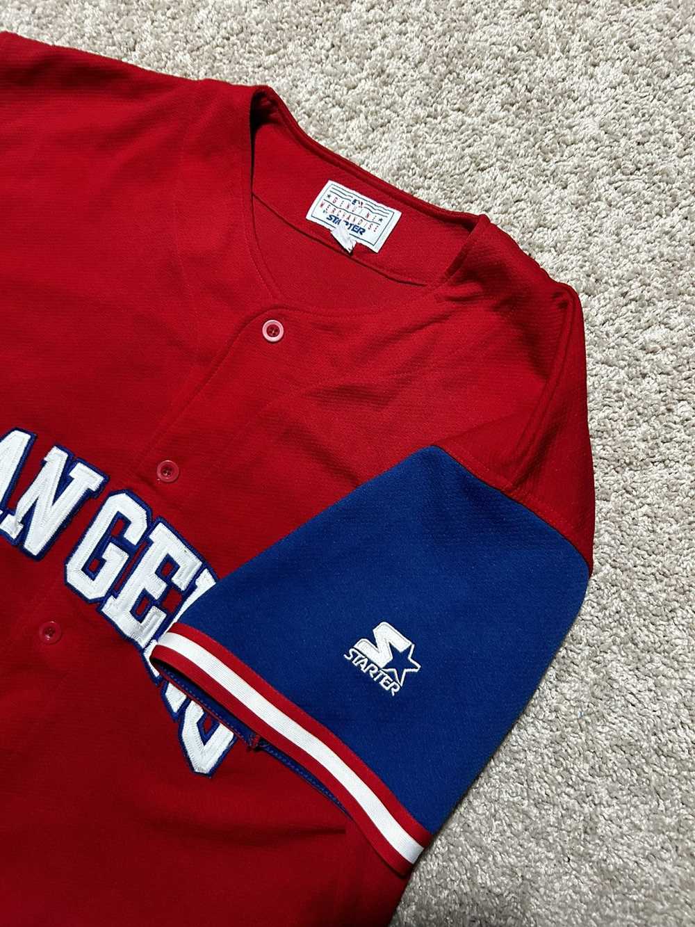 Starter Vintage 90s Starter Texas Rangers MLB Jer… - image 3