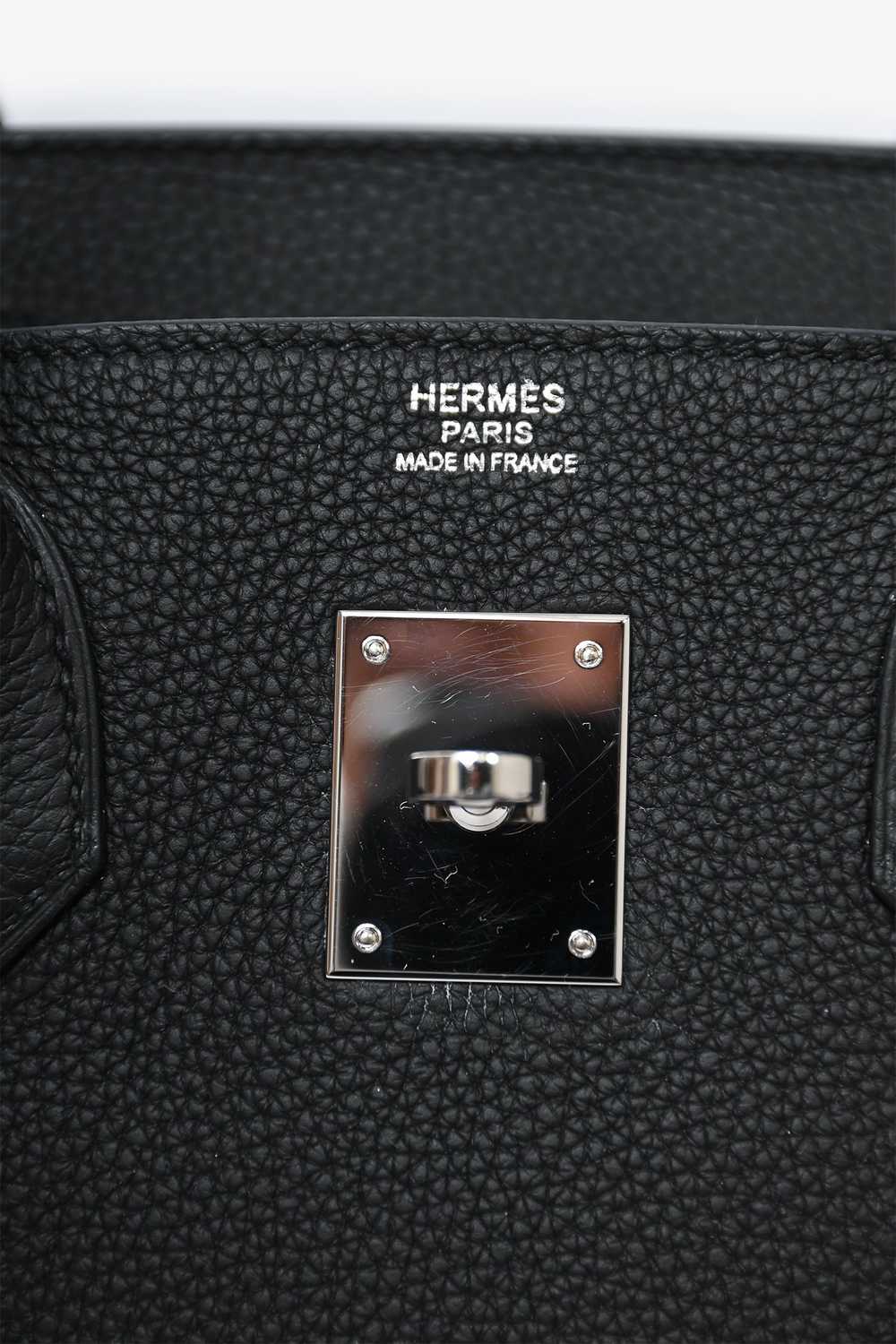 Hermès 2017 Black Togo Leather Birkin 30 PHW - image 6