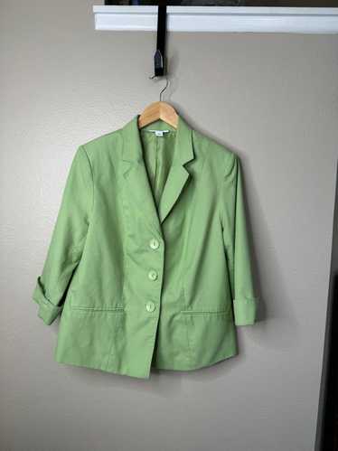 Other Dressbarn Women's Green Long Sleeve Blazer