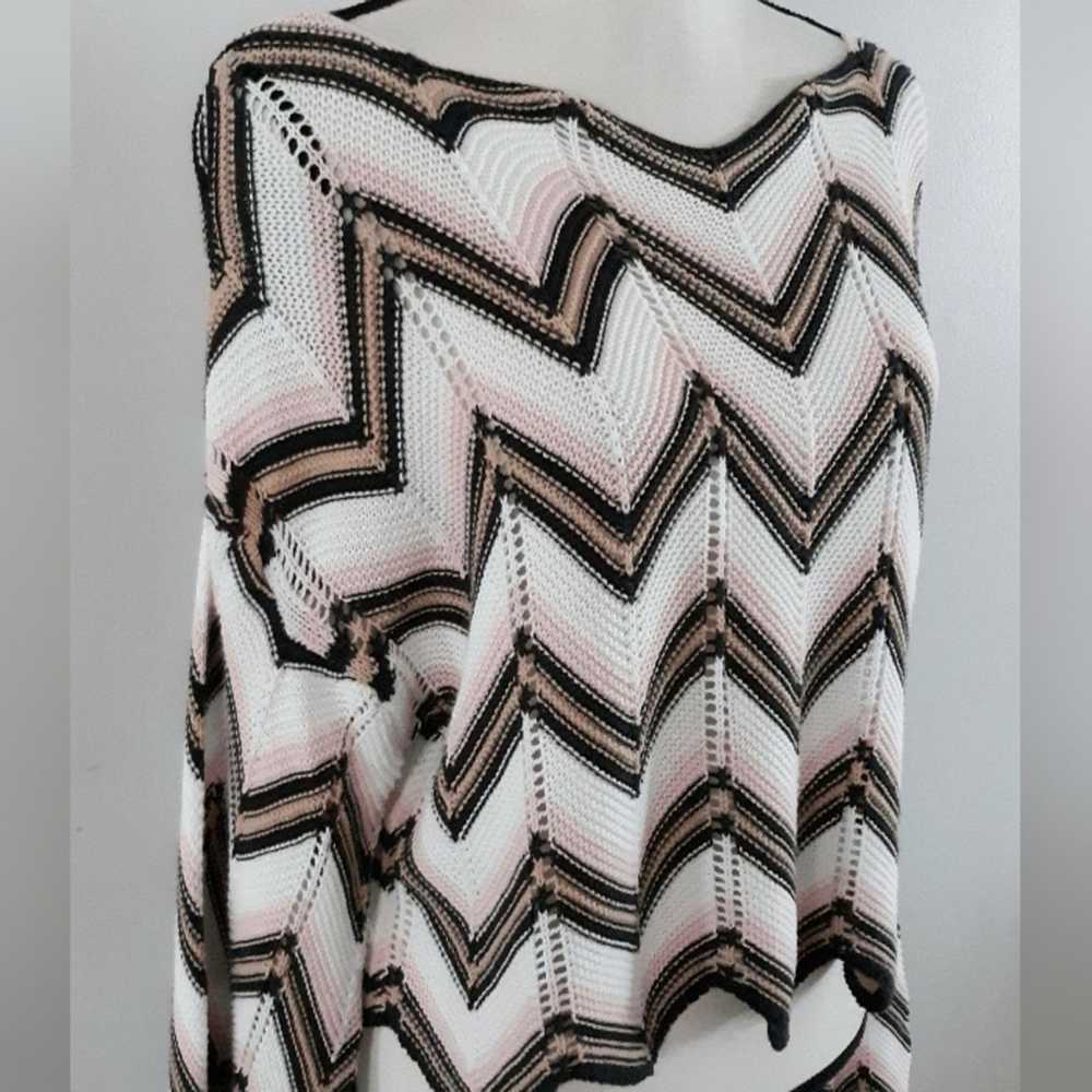 Other Francesca’s Crop Bell Sleeve Sweater - image 4