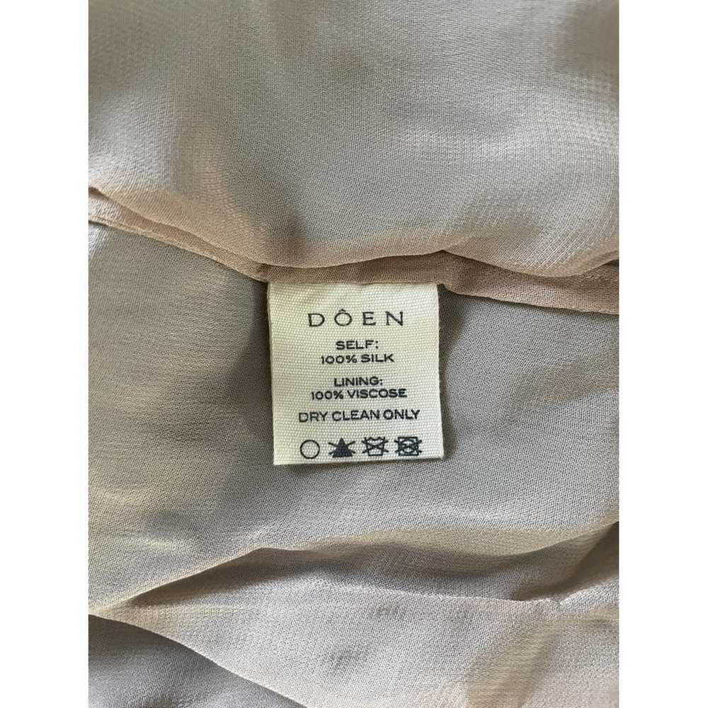 Dôen Silk mid-length dress - image 12