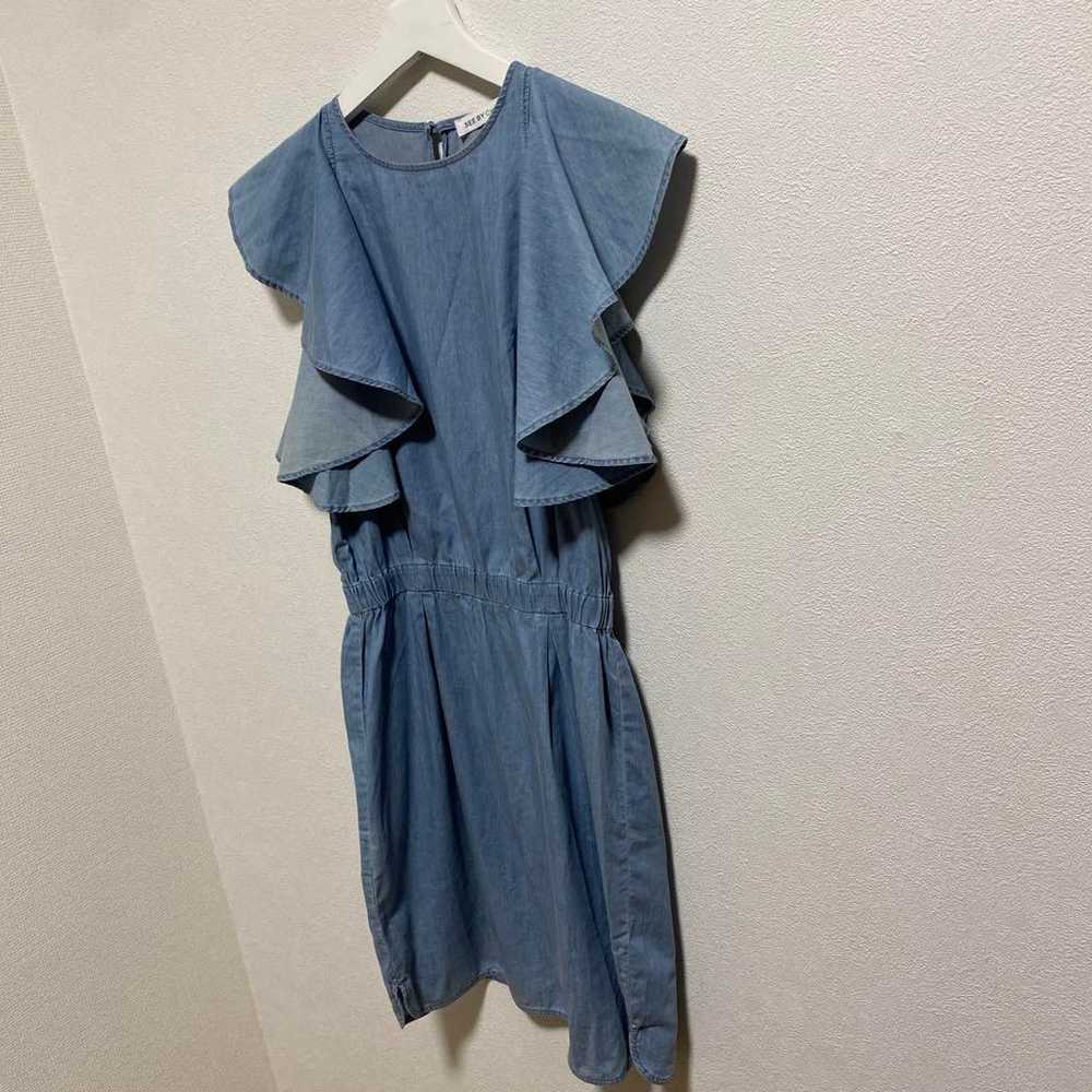 [SEE BY CHLOE] See by Chloe (S) Denim Dress with … - image 6