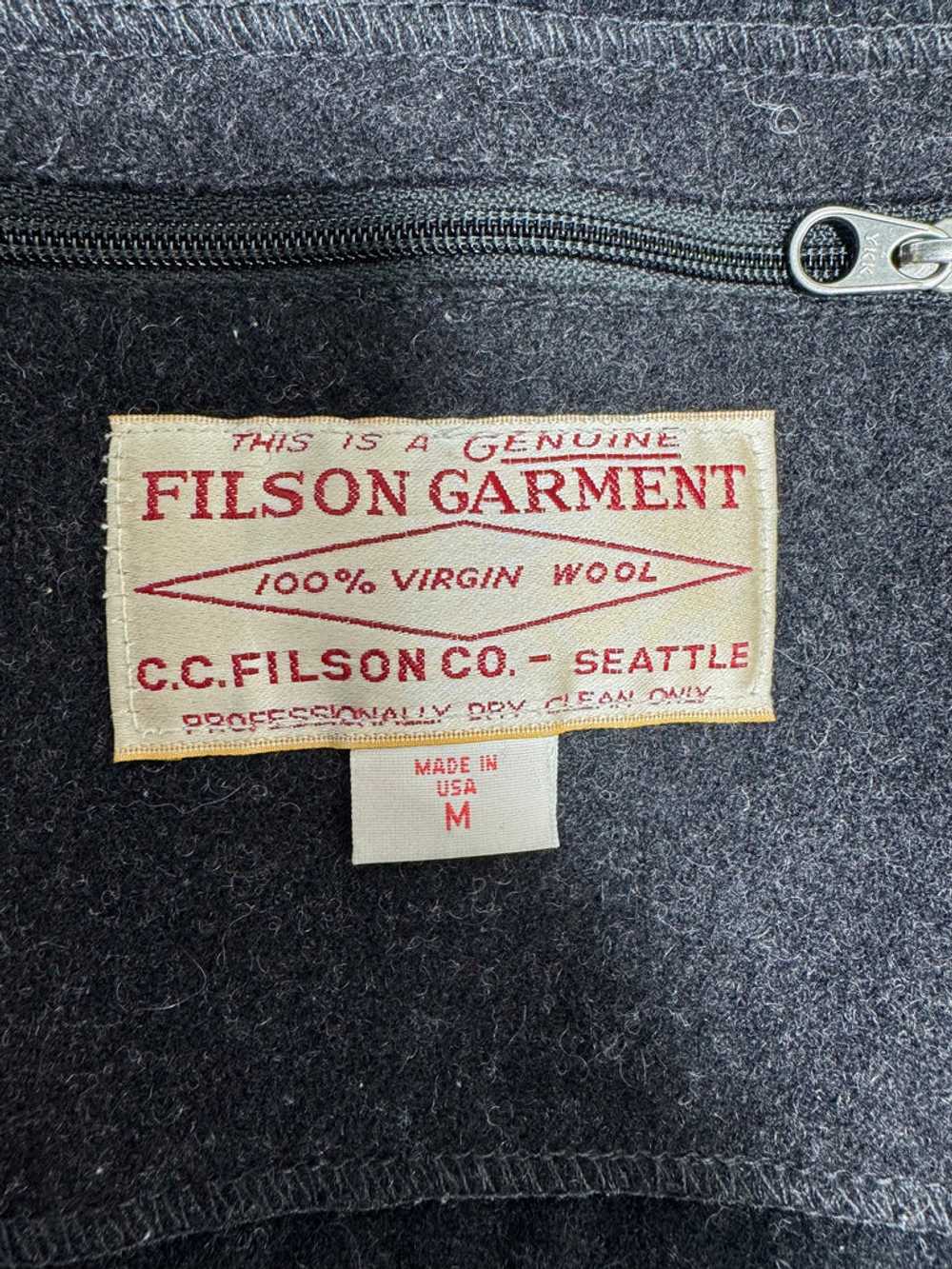 Filson Black Wool Bomber - image 3