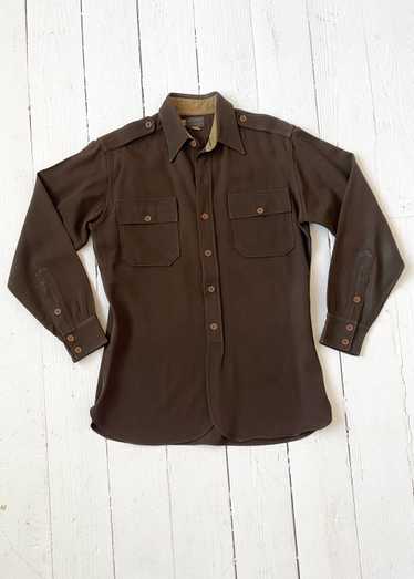 Vintage 1940s Pendleton Wool Shirt