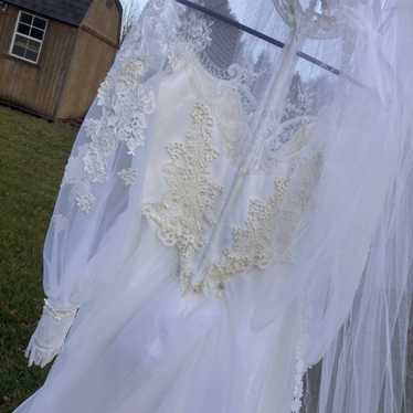 Eve of Milady vintage wedding dress..SIZE 10 come… - image 1