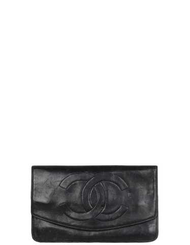 Chanel Vintage Black Wallet/Clutch AS-IS - image 1