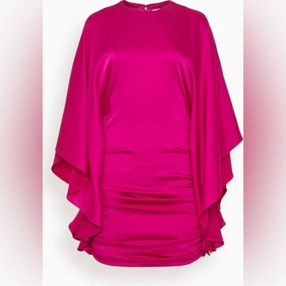 Jonathan Simkhai Kadence Bell Sleeve Satin Mini D… - image 3