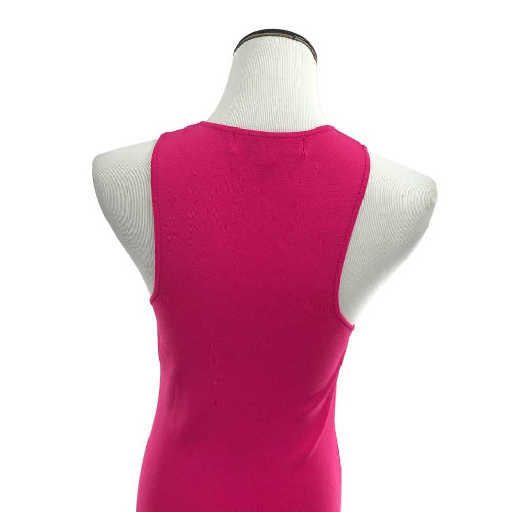 Mother of All Hot Pink Dazy Bodycon Knit Dress - image 10