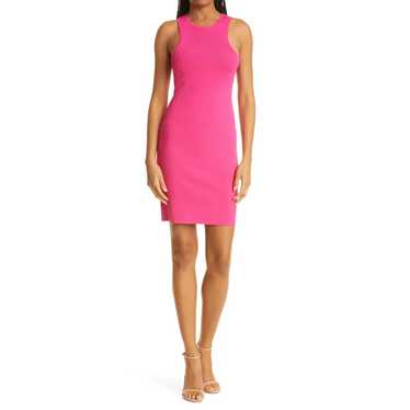 Mother of All Hot Pink Dazy Bodycon Knit Dress - image 1