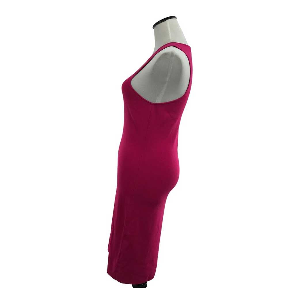 Mother of All Hot Pink Dazy Bodycon Knit Dress - image 8