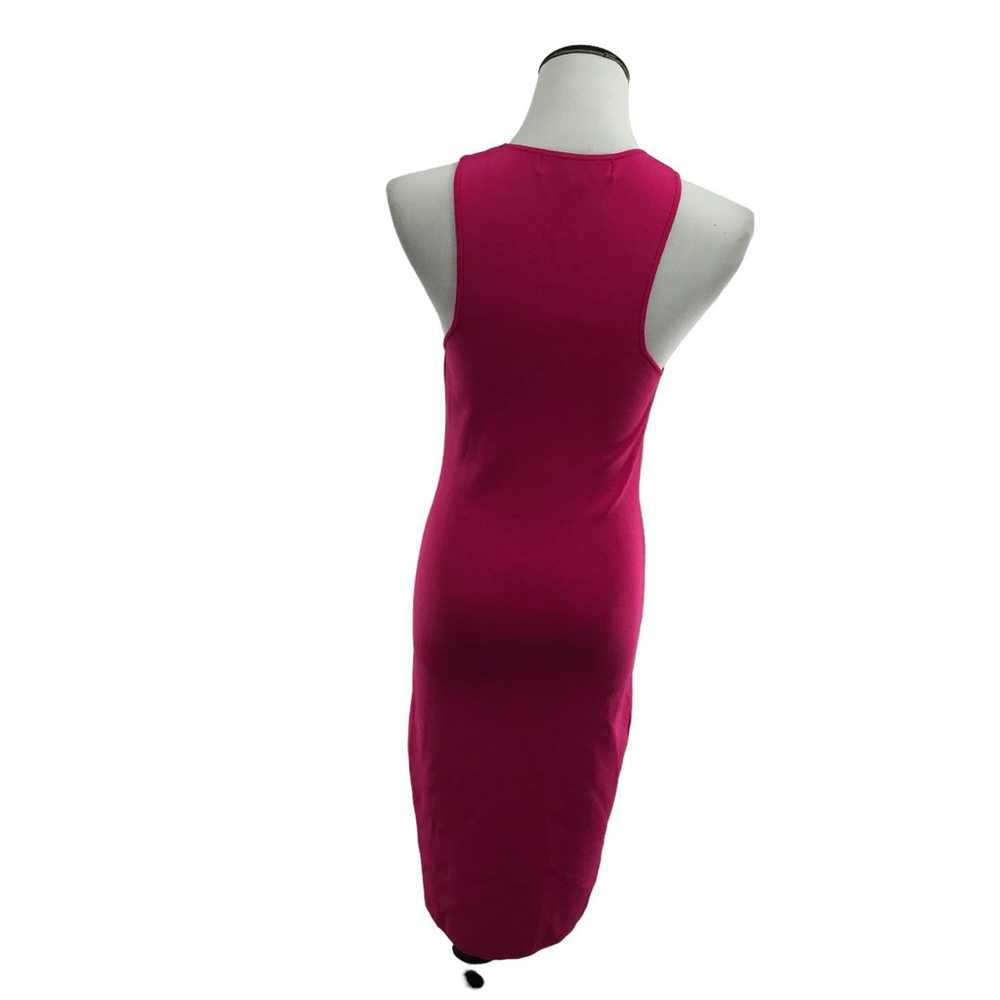 Mother of All Hot Pink Dazy Bodycon Knit Dress - image 9