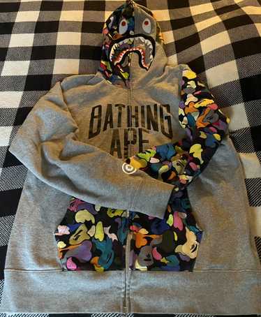 Bape multi zip shark - Gem