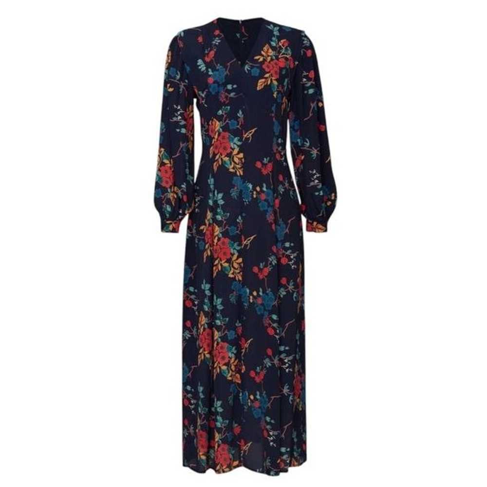 Sea New York Mari Floral Multi Navy Blue Long Sle… - image 4