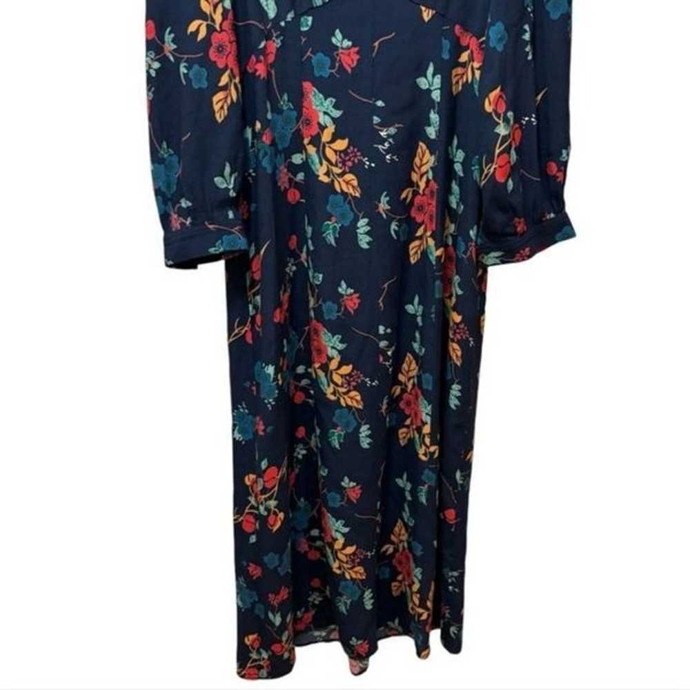 Sea New York Mari Floral Multi Navy Blue Long Sle… - image 6