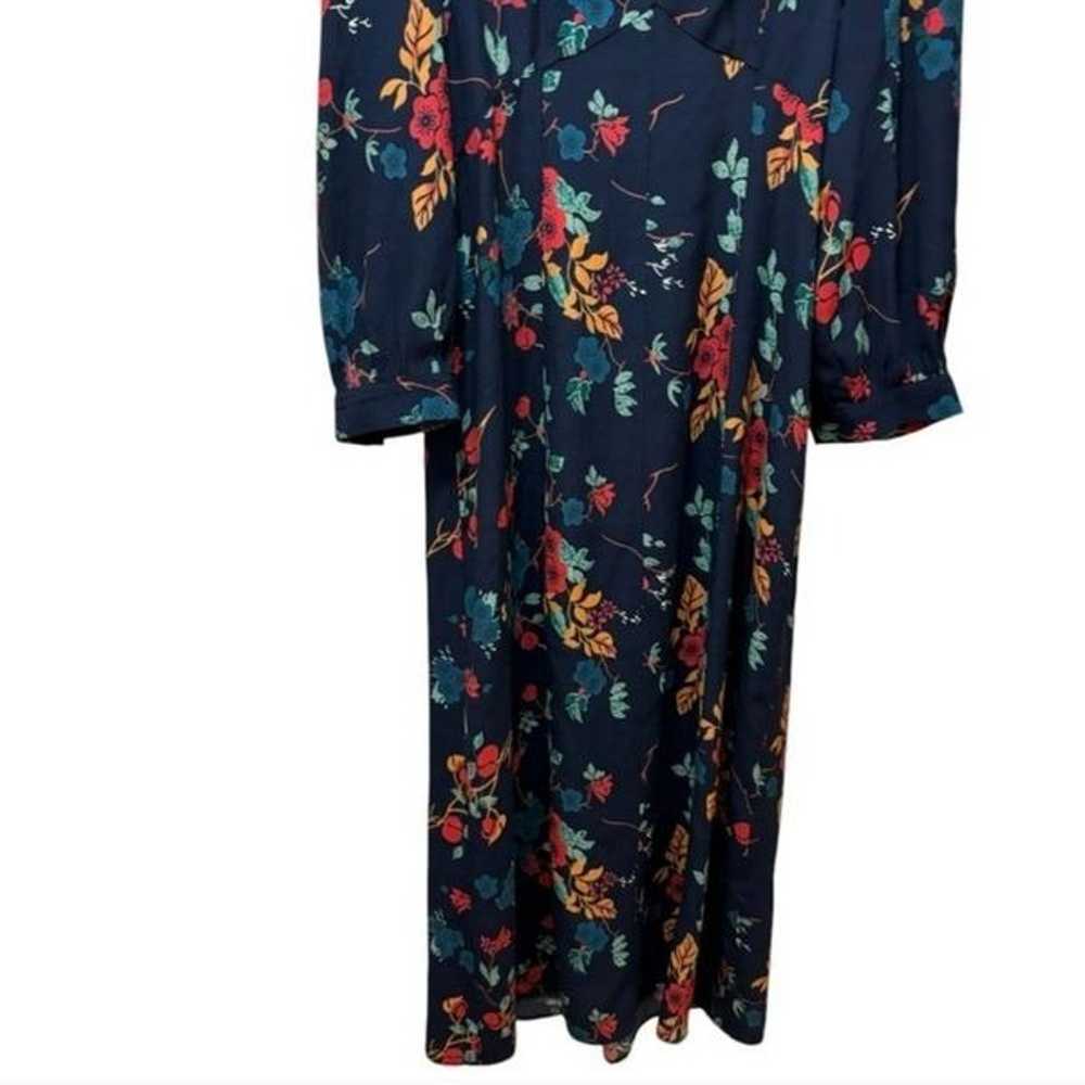 Sea New York Mari Floral Multi Navy Blue Long Sle… - image 9